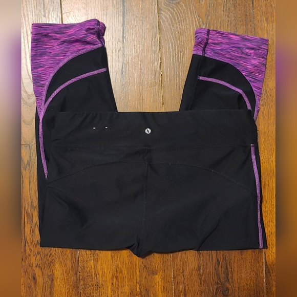 Xersion Fitted Capri Yoga Pants Fitted Size Large Good Condition - Picture 3 of 3